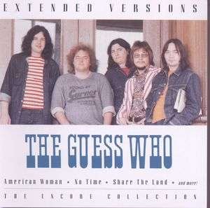 Cover for Guess Who · Extended Versions (CD) (2024)