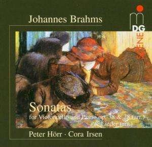 Cover for Brahsm / Horr / Irsen · Sonatas for Cello &amp; Piano (CD) (2005)