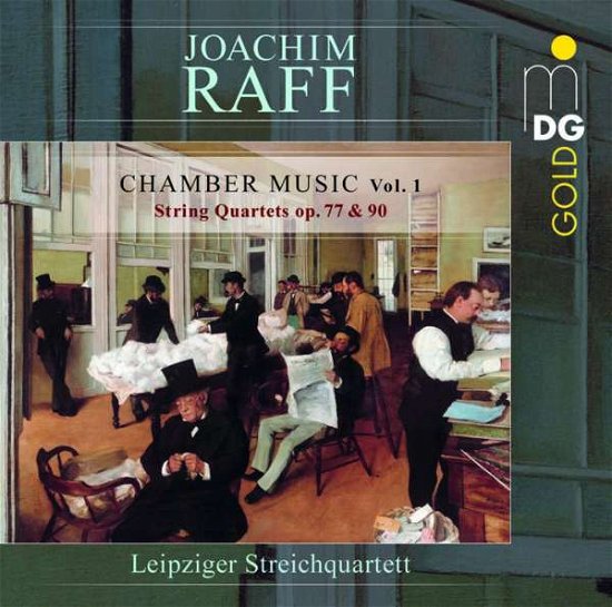 Cover for Leipzig String Quartet · Joachim Raff: Chamber Music Volume 1 (CD) (2020)