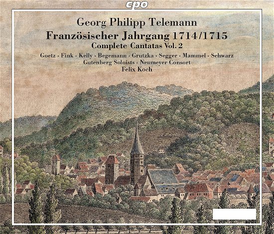 Cover for Gutenberg Soloist / Koch · Georg Philipp Telemann: Complete Cantatas / Vol. 2 - Franzosischer Jahrgang 1714 / 15 (CD) (2023)