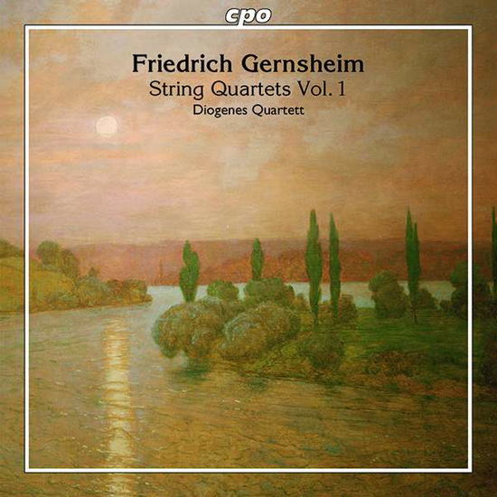 String Quartets 1 - Gernsheim / Diogenes Quartett - Muzyka - Cpo Records - 0761203738724 - 21 czerwca 2019