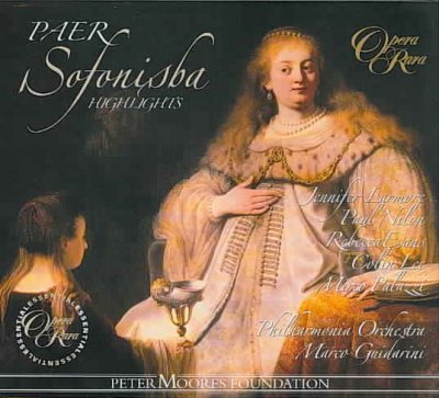 Cover for Marco Guidarini · Paer: Sofonisba (CD) (2018)