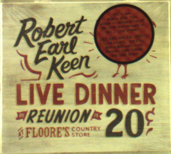 Keen Robert Earl · Live Dinner Reunion (CD) (2016)