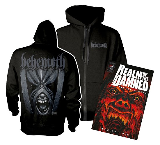 Cover for Behemoth · Realm of the Damned 2 (Hswz + Book) (MERCH) [size XXL] [Black edition] (2016)