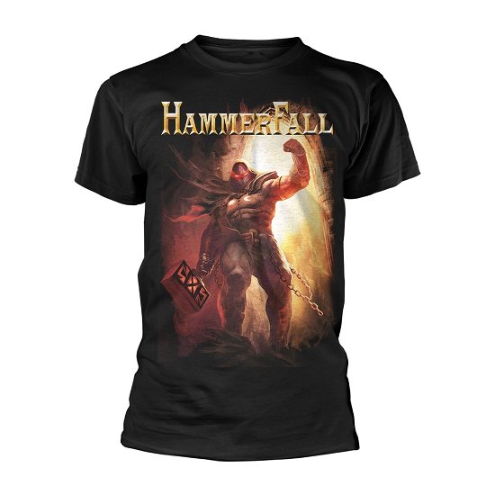 Cover for Hammerfall · Dethrone and Defy (T-shirt) [size M] [Black edition] (2018)