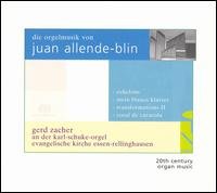 Cover for Gerd Zacher · Die Orgelmusik Von Juan Allende-Blin (CD) (2009)