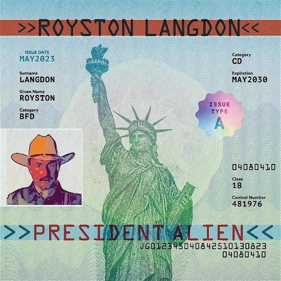 Royston Langdon · President Alien (CD) (2023)