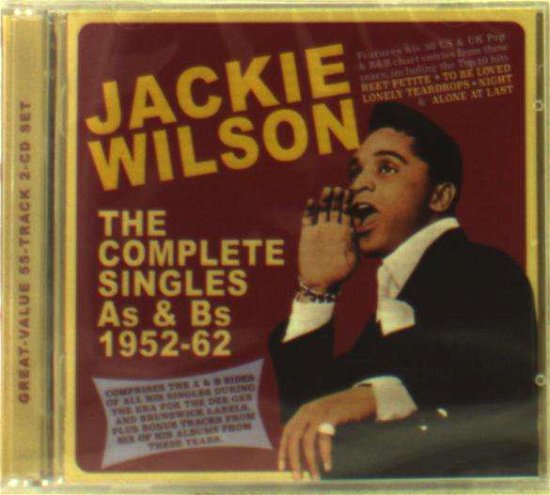 Cover for Jackie Wilson · The Complete Singles As &amp; Bs 1952-62 (CD) (2017)