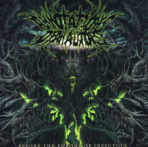 Cover for Annotations Of An Autopsy · Before the Throne of Infection (CD) (2019)