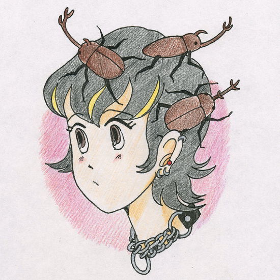 Cover for Mei Semones · Kabutomushi / Tsukino (12&quot;) (2024)