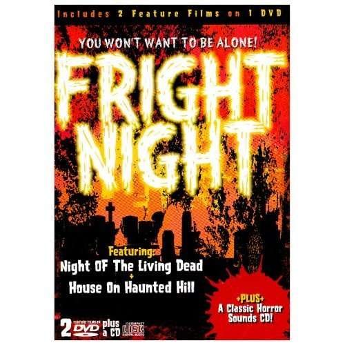 Cover for DVD · Fright Night (Night of the Living Dead + House on Haunted Hill) (DVD/CD) (2007)