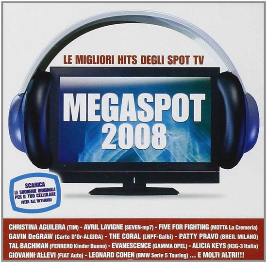 Cover for Aa.vv. · Megaspot 2008 (CD) (2008)