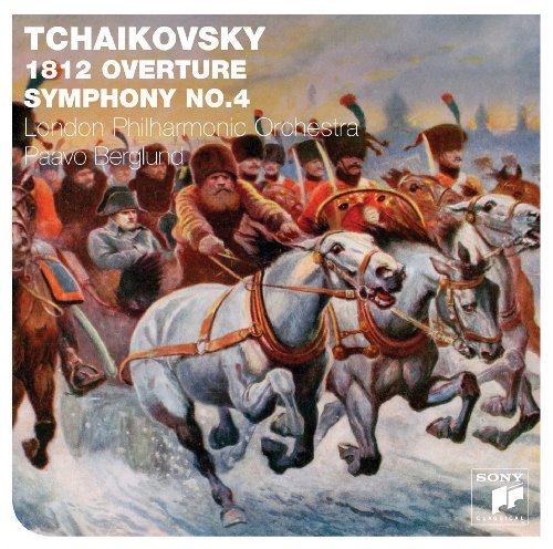 Cover for London Philharmonic Orchestra · London Philharmonic Orchestra - Tchaikovsky: 1812 Overture Symphony No.4 (CD) (2011)