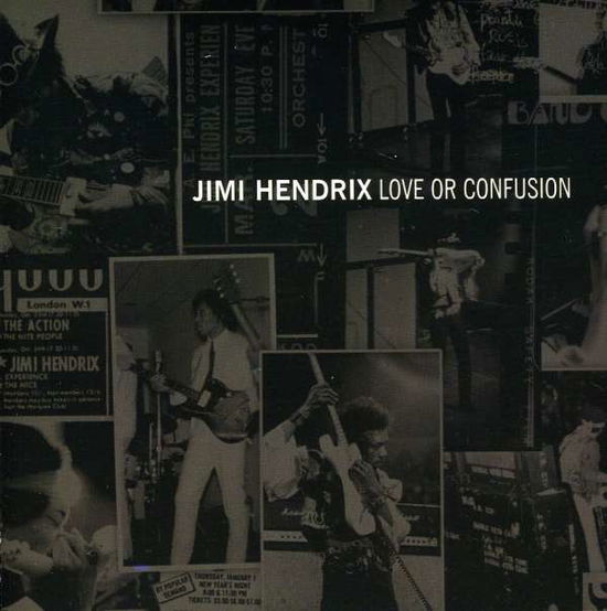 Love or Confusion -cds- - The Jimi Hendrix Experience - Musiikki - SONY - 0886977721724 - tiistai 28. syyskuuta 2010