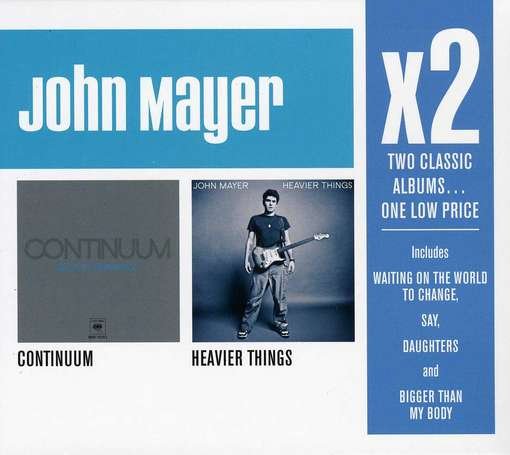 X2 [Continuumheavier Things] - John Mayer - Musikk - Sbme/legacy - 0887254438724 - 7. august 2012