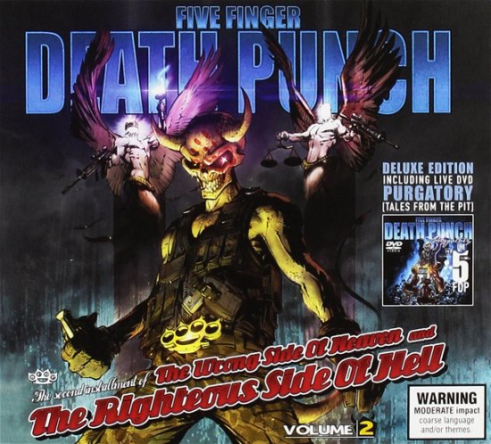 Cover for Five Finger Death Punch · Wrong Side of Heaven Vol.2 (CD/DVD) (2013)