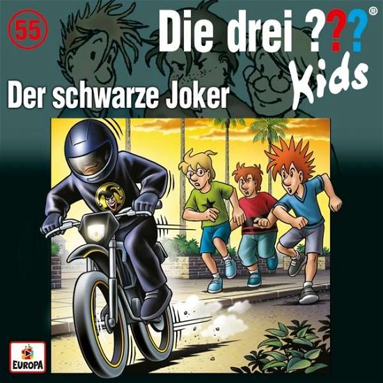 Cover for Die Drei ??? Kids · 055/der Schwarze Joker (CD) (2017)