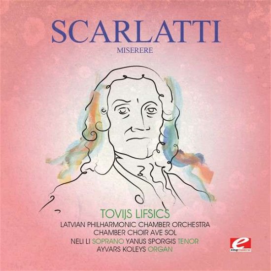 Cover for Scarlatti · Miserere (CD) [Remastered edition] (2015)