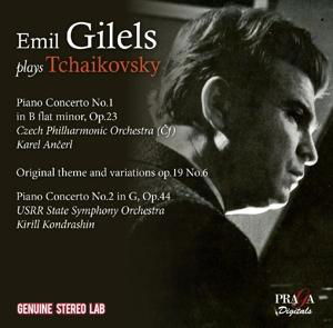 Gilels Plays Tchaikovsky - Pyotr Ilyich Tchaikovsky - Musiikki - PRAGA DIGITALS - 3149028116724 - torstai 15. kesäkuuta 2017