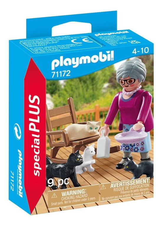 Cover for Playmobil · Oma mit Katzen (Toys)