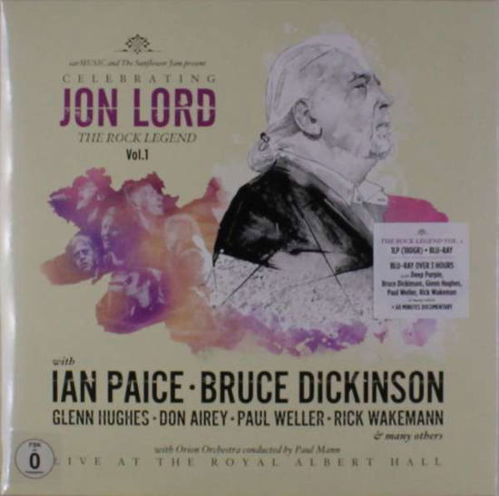 Celebrating Jon Lord: The Rock Legend, Vol. 1 - Lord, Jon, Deep Purple & Friends - Music - EARMUSIC - 4029759131724 - August 9, 2018