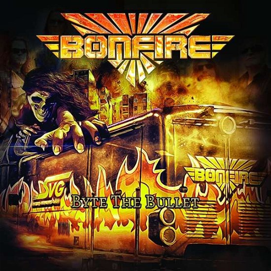Cover for Bonfire · Byte the Bullet (CD) [Special edition] (2017)