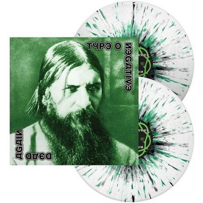 Cover for Type O Negative · Dead Again (2lp-white with Black &amp; Green Splatter) (LP) [White with Black &amp; Green Splatter edition] (2024)