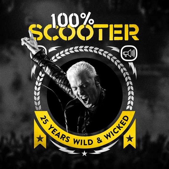 Cover for Scooter · 100% Scooter-25 Years Wild &amp;wicked (Ltd.deluxe Box) (CD) [Deluxe edition] (2017)