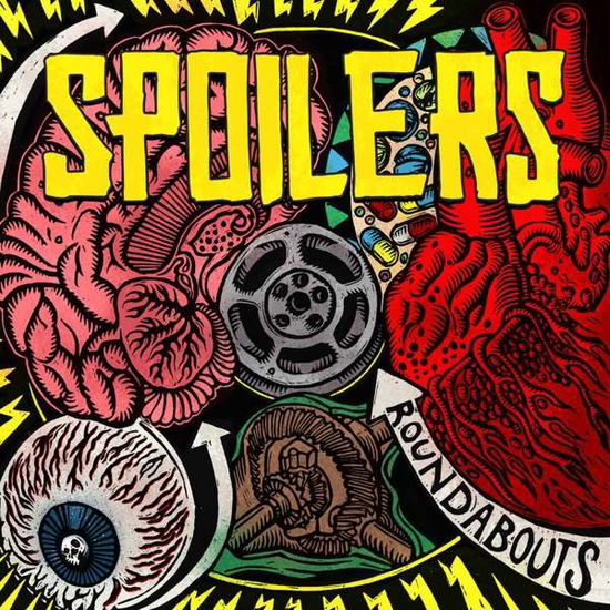 Spoilers · Roundabouts (Red Black Splatter) (LP) [Coloured edition] (2018)