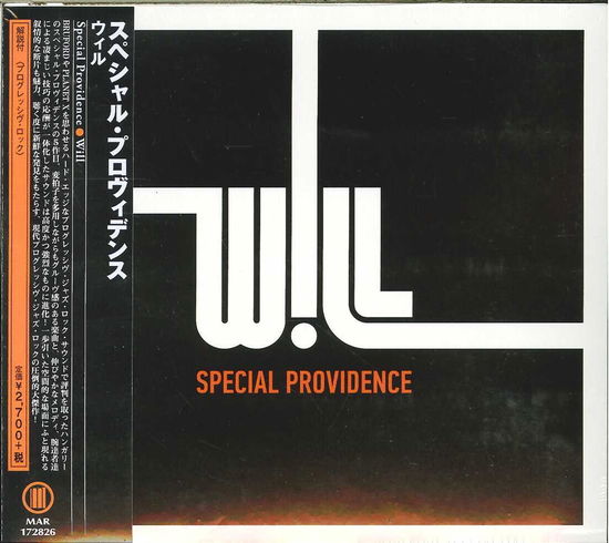 Cover for Special Providence · Will (CD) [Japan Import edition] [Digipak] (2017)