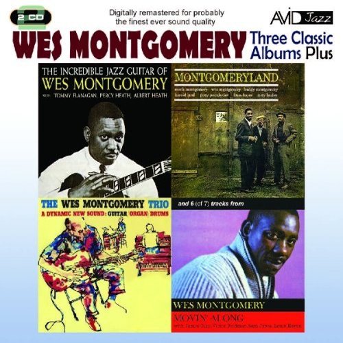Montgomery - Three Classic Albums Plus - Wes Montgomery - Muziek - AVID - 4526180371724 - 6 februari 2016