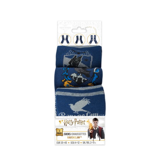 Cover for Harry Potter · Harry Potter Socken 3er-Pack Ravenclaw (MERCH) (2019)