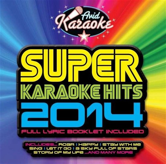 Super Karaoke Hits 2014 / Various (CD) (2019)