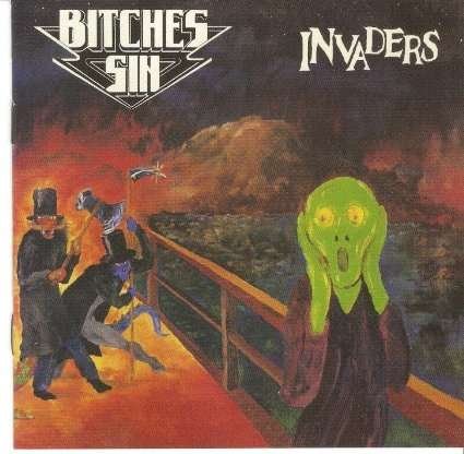 Cover for Bitches Sin · Invaders (CD) (2017)