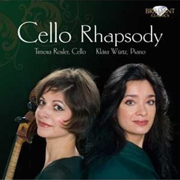Rhapsodie Pour Violoncelle - Timora Rosler - Música - BRI - 5029365915724 - 1 de maio de 2010