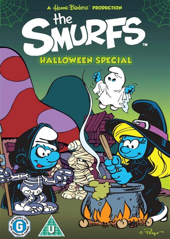 Cover for The Smurfs Halloween Special (DVD) (2012)