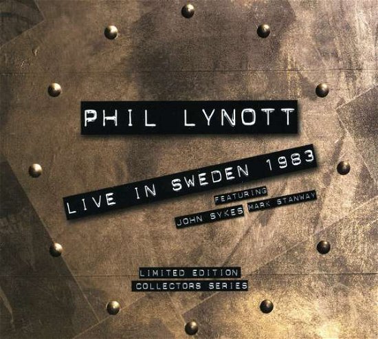Live in Sweden (Asia) - Phil Lynott - Musikk - MISC. - 5036408117724 - 21. september 2010