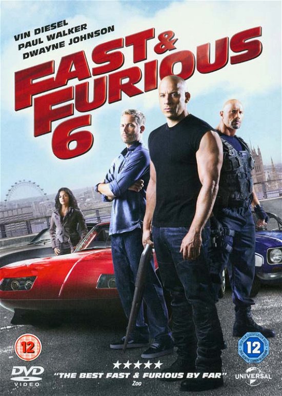 Cover for Fast &amp; Furious 6 · Fast and Furious 6 - Fast And The Furious (DVD) (2013)