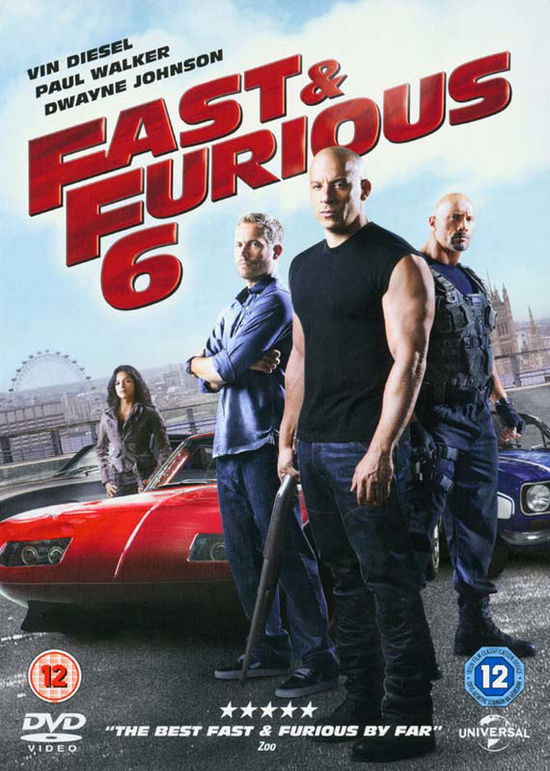 Fast and Furious 6 - Fast And The Furious - Fast & Furious 6 - Filme - Universal Pictures - 5050582950724 - 16. September 2013