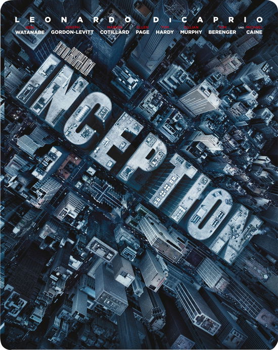 Cover for Inception Limited Edition Steelbook (4K Ultra HD) [Steelbook edition] (2025)