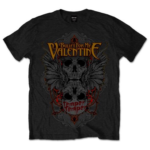 Cover for Bullet For My Valentine · Bullet For My Valentine Unisex T-Shirt: Winged Skull (T-shirt) [size S] [Black - Unisex edition] (2015)