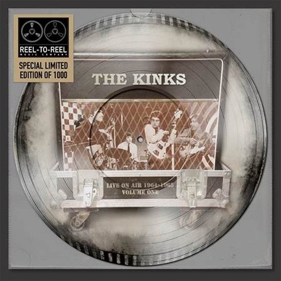 Cover for The Kinks · Live On Air 1964 To 1965 (LP) [Picture Disc edition] (2016)
