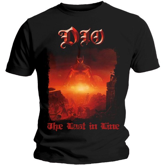 Cover for Dio · Dio Unisex T-Shirt: The Last In Line (T-shirt) [size S] [Black - Unisex edition]