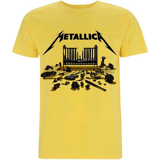 Metallica Unisex T-Shirt: 72 Seasons Simplified Cover - Metallica - Merchandise - PHD - 5056187759724 - 14 april 2023
