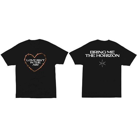 Cover for Bring Me The Horizon · Bring Me The Horizon Unisex T-Shirt: Love (Back Print) (T-shirt) [size S] [Black - Unisex edition]