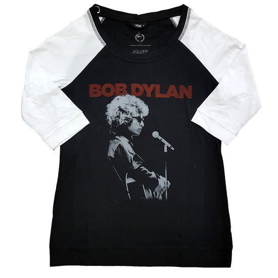 Bob Dylan Ladies Raglan T-Shirt: Sound Check - Bob Dylan - Produtos -  - 5056368651724 - 