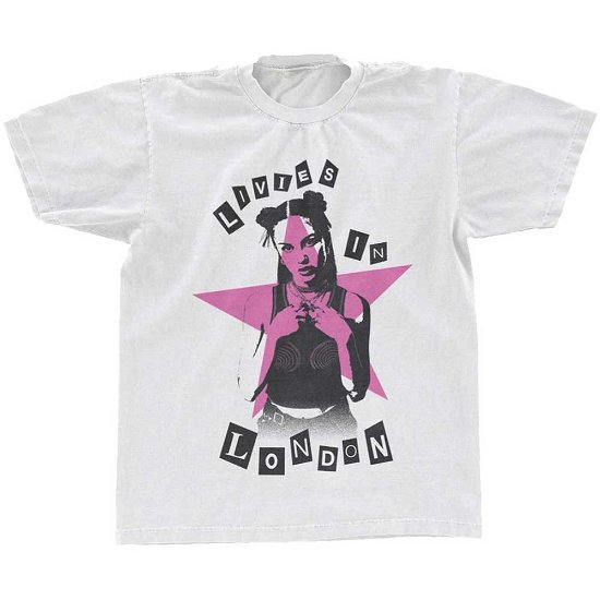 Olivia Rodrigo Unisex T-Shirt: Livie's In London (Ex-Tour) - Olivia Rodrigo - Produtos -  - 5056737231724 - 