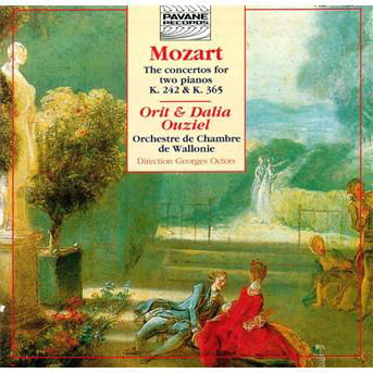 Concertos for two pianos KV 242 & 365 Pavane Klassisk - Ouziel / Orit / Dalia - Muzyka - DAN - 5410939725724 - 2000