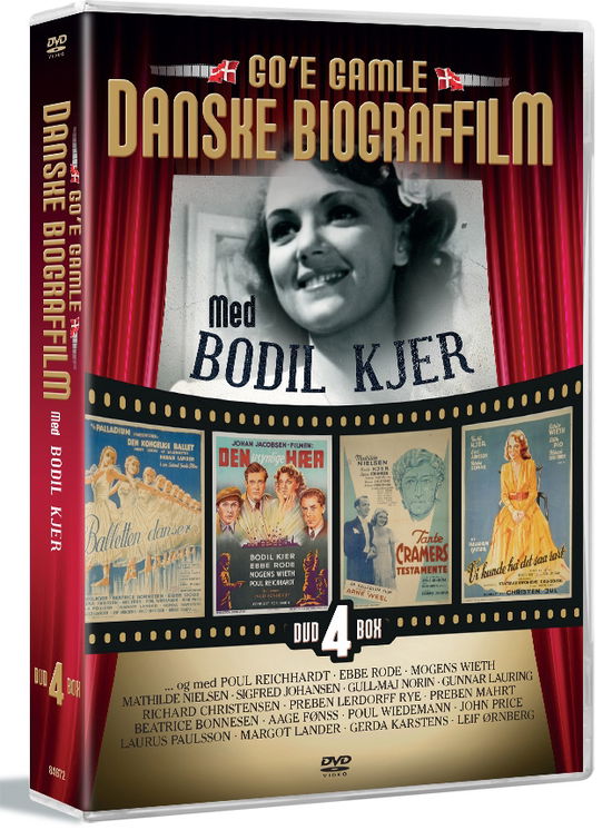 Cover for Bodil Kjer - Goé Gamle Danske Biograffilm (DVD) (2022)