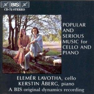 Cover for Popular &amp; Serious Music Cello &amp; Piano / Various (CD) (1994)